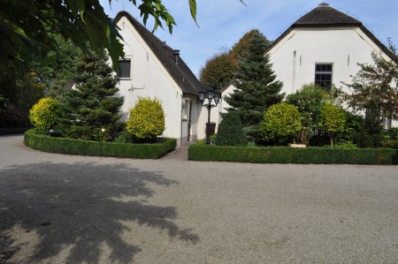 achterkant parkeerterrein